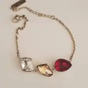 Swarovski Atelier Prisma Bracelet Gold Plate Jason Wu Design Swan Signed