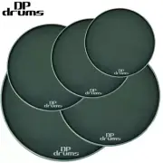 Mesh Double Ply Silent Drum Head Skin Fusion Pack 22 10 12 14 14snr DP Drums