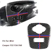 Carbon Fiber Interior Cigarette Lighter Cover Trim For Mini Cooper F55 F56 (for: Mini)