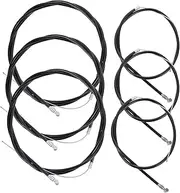 Totority Bicycle Brake Cable Kit Professional Durable Brake Lines for Road and Mountain Bikes Weather Resistant Flexible and Easy to Use Complete Configuration for Optimal