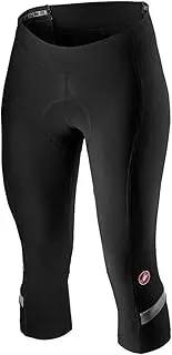 [CASTELLI] Women's Fast 2 Knick Cycling Shorts, Black/Pink Fluo, XL