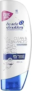 Head & Shoulders Clean and Balanced Anti Dandruff Conditioner, 200ml