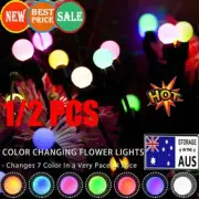 Solar Powered Firefly LigQTs Outdoor Garden Decor Landscape LED Firework Light
