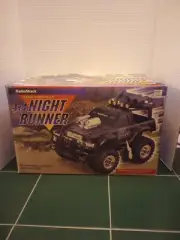 NOS SEALED Vintage Radio Shack 4X4 Night Runner RC Monster Truck 60-4187