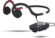 Bone Conduction Headphones, Sound Amplifier 7 Adjustable Bands, Built-in Battery, Sport TV Open-Ear Wired Elderly Headset