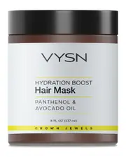 VYSN Unisex 8oz Hydration Boost Hair Mask - Panthenol & Avocado Oil