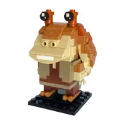 Jar Jar Binks Brick-Headz from Gungan Race 172 Pieces Building Blocks Set