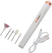 PAMINGONO Manicure and Pedicure Nail Drill Set Electric Nail Grinder 12 Bits Supplies for Foot and Hand