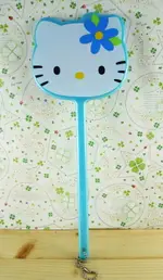 【震撼精品百貨】HELLO KITTY 凱蒂貓-手拿鏡-藍波斯(L) 震撼日式精品百貨