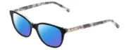 Cover Girl Ladies Cateye Polarized BI-FOCAL Sunglasses in Black Grey Marble 55mm