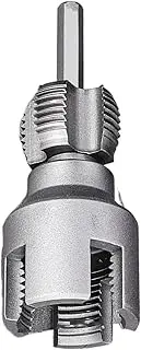 Internal External Opener – Thread Repairing Hand Tool, Heavy Duty Thread Cleaning and Fixing Kit | Strong Metal Reamer Device for Plumbing Pipe Machinery Automotive Home DIYs Maintenance Use