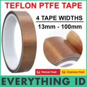 TEFLON PTFE HIGH TEMPERATURE HEAT RESISTANT SEALING INSULATING ADHESIVE TAPE