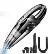 Wireless Car Vacuum Cleaner Powerful Cyclone Suction Handheld Quick Charge Home