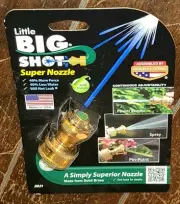 Little Big Shot Solid Brass Super Nozzle -Power Sweep/Spray/Pin Point-