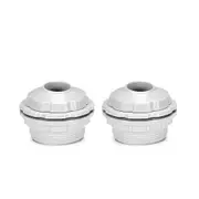 Emaux 2pc Swimming Pool Jet Nozzles Spa Eyeball Outlet Screw In