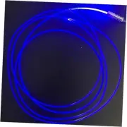 3mm 5meters/16ft PMMA Optic Fiber Cable Side Glow with 12V 1.5W LED Aluminum