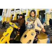 Save 12.01%! Hanoi Vespa Sunset Tour with Local Food and Train Street