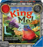 Ravensburger King Me Strategy Board Game, A Fantastical Take On Classic Checkers