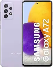 [Samsung] Galaxy A72 Dual-SIM 256GB + 8GB RAM (GSM Only | No CDMA) Factory Unlocked 4G/LTE Smartphone (Awesome Violet) - International Version