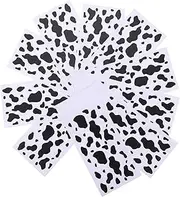 COHEALI 10 Sheets Cow Pattern Epoxy Sticker Phone Case DIY Decal Aesthetic Stickers