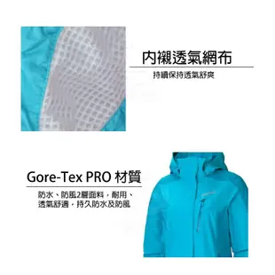 Marmot 美國 女 Palisades兩件式外套《淺青深青》357502538/GORE-TEX (5.7折)