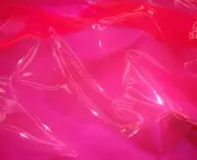 Pink Plastic transparent 10 GAUGE vinyl Upholstery Fashion