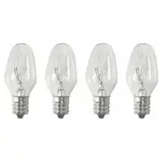 Sansai Light Bulb 4pk 7W/240V E14 Replacement (Warm)