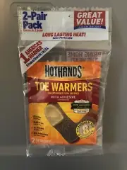 HotHands Toe Warmers with Adhesive Toasti-Toes (2 pair bag)