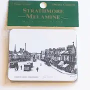STRATHMORE Melamine Drink COASTERS. Pkg of 2. COMMON GREENS. Wipe Clean NEW