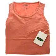 Bamboo Sleep Tank Top - Coral by Cariloha for Women - 1 Pc T-Shirt (S)