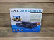 Coby DTV102 ATSC Digital to Analog Converter Box Factory Sealed !!