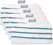 5 Washable Microfiber Pads For Black & Decker Steam Mops