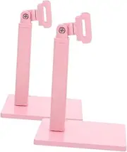 minkissy 2Pcs Nail Art Lamp Stand Telescoping Light Stand for Manicure Drying Portable and User Friendly Design for Professionals and Hobbyists Compact Durable Nail