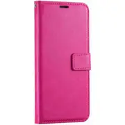 Galaxy A25 5G (2024) Flip Wallet Case - Pink 3 Card Slots - Cash Compartment - Magnetic Clip [MPPGEN0693]