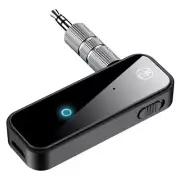 Wireless Bluetooth Transmitter Receiver Adapter For Car Stereo Audio 3.5mm Aux
