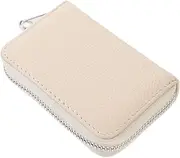[PACKOVE] Zipper Closure Card Holder for Women Compact Credit Card Wallet with Multiple Slots Practical All for Travel and Outdoor Use Stylish and Lightweight