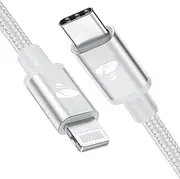 Aioneus USB C to Lightning Cable 2M, [Apple MFi Certified] iPhone Charger Cable USB C Power Delivery iPhone Charger Fast Charging Cord for iPhone 14 13 12 11 Pro Max Mini XS XR X 8 7 Plus 6s SE, iPad