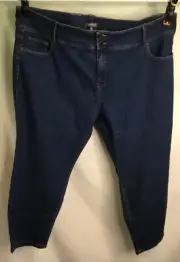 AUTOGRAPH DENIM MID “DOUBLE BUTTON” STRETCH JEAN SIZE 28 NEW #8