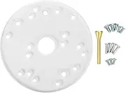 Clear Universal Router Attachment, Heavy Duty Woodworking Tool Router Base Plate, for Bo SCH Routers of Various Sizes