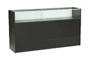 70" /180cm Jewelry Showcase Display Cabinet Counter #SCJ6BK