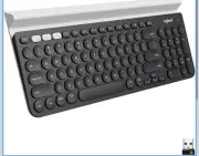 Wireless Multidevice Keyboard Logitech K780 920-008042