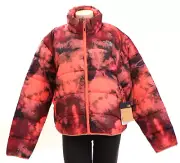 The North Face NSE Elements 2000 Coral Ice Dye Print Puffer Jacket Women's L NWT