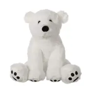 Toys Plush White Polar Bear Stuffed Animal Soft Cuddly Perfect For Child White Polar Bear 8 Inches)