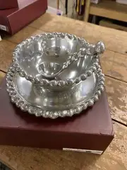 Arthur Court Jewel 3-piece Condiment Set