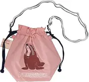 KATOKOA(カトコア) 11003301 Drawstring Bag, Mamoru Drawstring Bag, Women's, Endangerous, Animal Pattern, Unisex, Adult