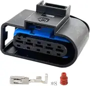 BIZOCA 5 Pin 1J0973999 Waterproof Female Connector MAF Mass Air Flow Wire Plug 1J0973999A / MK4(5 Sets)