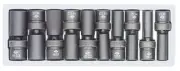 Sunex 2659 10 Piece 1/2" Drive Universal Deep SAE Impact Socket Set
