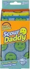 Scrub Daddy Scour Daddy Polymer Foam Scouring Pad (3-Pack) Thick and Absorbent