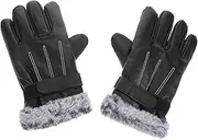 [BUGUUYO] Waterproof Gloves Men's Thermal Mitts for Cold Weather Touchscreen Snowboard Snow Gloves Non Palm