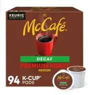mccafe decaf k cups 94 Count
